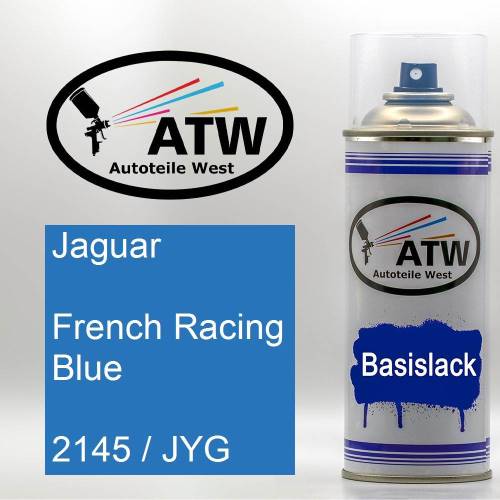 Jaguar, French Racing Blue, 2145 / JYG: 400ml Sprühdose, von ATW Autoteile West.